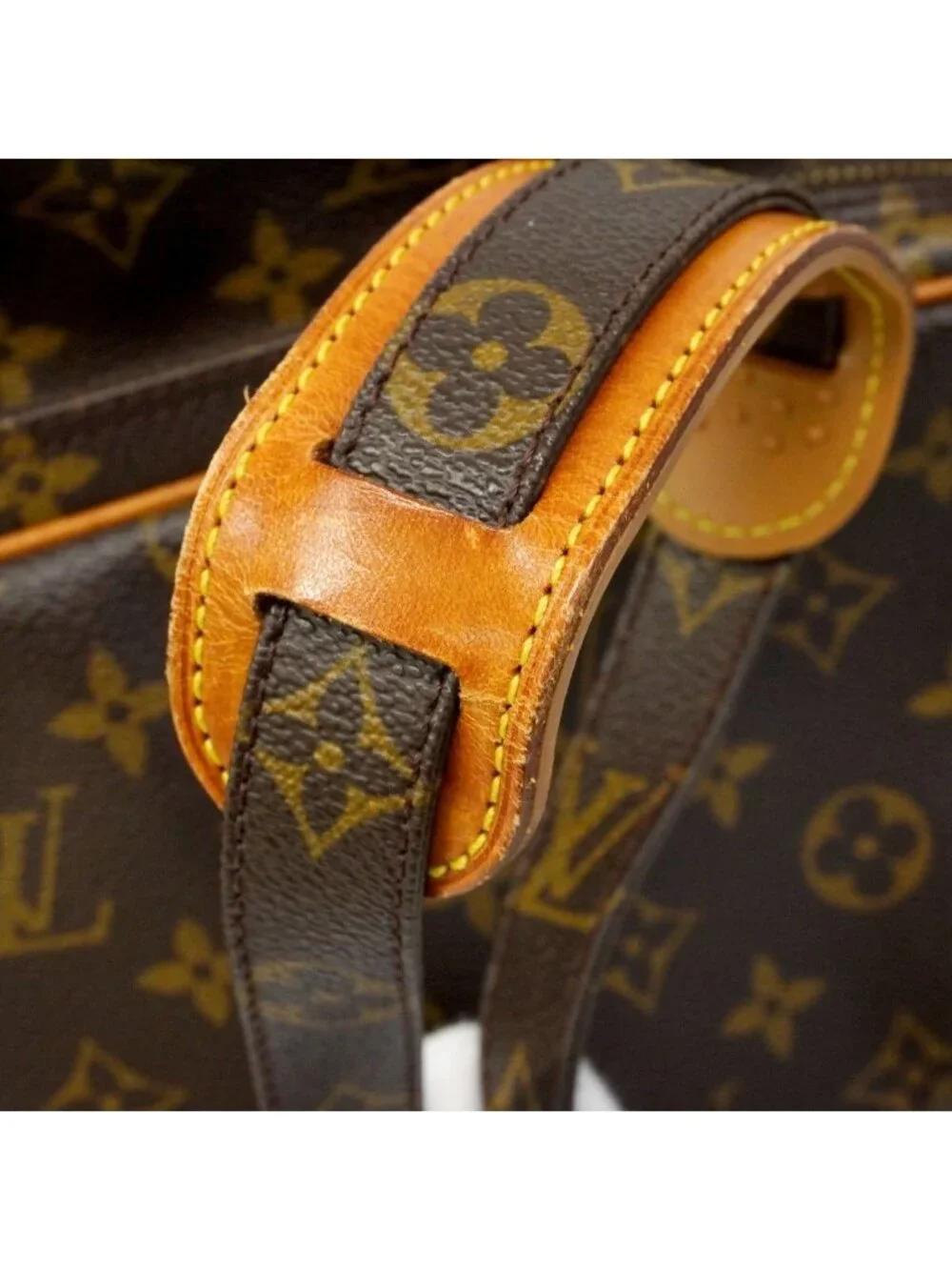 ★SOLD★ Louis Vuitton Shoulder Bag Monogram Nile Brown - Picture 9 of 10